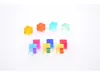 Tickit geometrische kubussen, 0,8 cm per stuk, 10 stuks, Productafbeelding-voorbeeld 5