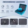 LVHOM 4-dielna sada kufrov s tvrdou škrupinou a kozmetickou Náhľad obrázku produktu 6