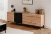 finori Nola 57A Lowboard, Nachbildung Artisan Oak / schwarz Produktbild-Vorschau 12