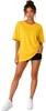 Reichstadt Damen Oversized T-Shirt 24RSW058 Yellow L Produktbild-Vorschau 7