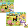 A4 Schaumstoffpuzzle Bauernhoftiere Pädagogisches Puzzle Produktbild-Vorschau 1