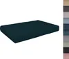 A dark green cushion is shown on a white background. Produktbild-Vorschau