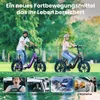 Klappbares 20 Zoll Fatbike E-Bike mit abnehmbarem Akku und Produktbild-Vorschau 11