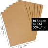 OfficeTree 50x papier kraft A4 300 g - carton kraft pour le Voir les images du produit 3