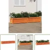 The Living Store Pflanzkübel Wachsbraun 180x31x31 cm Produktbild-Vorschau 1