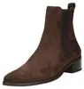 Botas de cuero marrón para mujer de la marca Paul Green, Vista previa de la imagen del producto 20