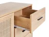 BELIANI Sideboard Heller Holzfarton Schwarze Metallbeine Produktbild-Vorschau 8