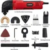 TEENO Outil oscillant 300W, avec 11 accessoires, Voir les images du produit 3