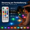 Poolleuchte Solar Schwimmende, wasserdicht IP67, 9 Farben Produktbild-Vorschau 2
