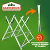 Chevalet de sciage pliable 150 kg métal zingué jardin dents Voir les images du produit 4
