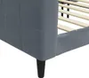 vidaXL Tagesbett Dunkelgrau 90x200 cm Samt Produktbild-Vorschau 6