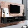 Selsey WERI - TV-Board / TV - Hängeboard Schwarz mit 6 Produktbild-Vorschau 2