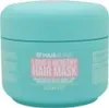 A teal colored jar of hair mask with pink text. Podgląd zdjęcia produktu