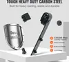 SucceBuy 8 Foot Sliding Door Hardware Kit - Binario pesante Anteprima dell’immagine prodotto 3
