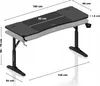 Huzaro Hero 4.6 Black gaming desk Voir les images du produit 18