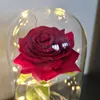 MT MALATEC Rose éternelle en verre Lumière LED Boîte cadeau Voir les images du produit 6