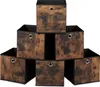 Boîtes de rangement Relaxdays, lot de 6, H x l x P : 26 x Voir les images du produit 1
