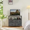 Kommode TV-Schrank mit 5 Schubladen Sideboard Lowboard TV Produktbild-Vorschau 5