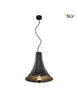 SLV 1000434 BATO 35 PD Indoor Pendelleuchte schwarz E27 Produktbild-Vorschau 1