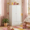 Armadio per bambini "Beldinupp" con 2 ante, 1 barra Anteprima dell’immagine prodotto 1