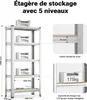 Regály Wiltec pro vysoké zatížení 180x90x30cm, celkové Náhled obrázku produktu 9