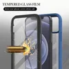 A close-up marketing image showing a phone case with a bullet impact graphic. Produktbild-Vorschau