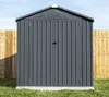 Westmann Stahl Gerätehaus Minor 64 Anthrazit 119x183x196 cm Produktbild-Vorschau 3