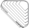 Duravit Karree Duschkorb Chrom 175x175x88 mm , 0099731000 Produktbild-Vorschau 1