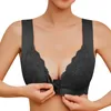 ASKSA Damen BH V-Ausschnitt Spitzen Ohne Buegel Produktbild-Vorschau 1