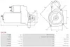 AS-PL S3022PR Starter Anlasser 0,7kW für NISSAN MICRA III Produktbild-Vorschau 5