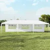Gloriette de jardin COSTWAY OP3935WH avec 5 parois Voir les images du produit 7