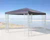 Ersatzdach für Rank Pavillon 3x3m Anthrazit RAL 7012 Produktbild-Vorschau 1