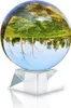 Boule de cristal Intirilife avec support en CRISTAL CLAIR Voir les images du produit 1