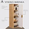 RODAN | Kúpeľňová Skrinka - 139 CM - Hnedý Mat - MDF - Náhľad obrázku produktu 3