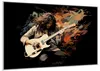 Wallario Wandbild Gitarrensolo, Größe: 70,30 x 100,30 cm, Produktbild-Vorschau 2