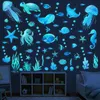 Étoiles lumineuses Animaux marins Chambre d'enfant Stickers Voir les images du produit 1