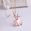 Einhorn Schmuckset: Rosa Einhorn/Pferd für Damen und Produktbild-Vorschau 2