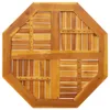 vidaXL Tischplatte 80x80x2,2 cm Achteckig Massivholz Akazie Produktbild-Vorschau 5