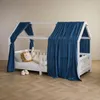 Hausbett Himmel NENA im 2er Set in dunkelblau - Betthimmel Produktbild-Vorschau 2