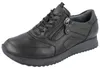 WALDLÄUFER H-Vicky Damen Schnürschuhe schwarz Hirschleder - Produktbild-Vorschau 1