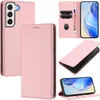 Litchi Leder Handyhülle für Samsung Galaxy S22 5G Wallet Produktbild-Vorschau 1