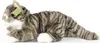 Chat tabby en peluche gris 42 cm ECO-FRIENDLY Voir les images du produit 4