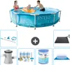 Intex Rundrahmen-Schwimmbecken – 305 x 76 cm – Wasserdruck Produktbild-Vorschau 1