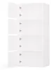 ALMA WHITE Kommode mit 4 Türen und 4 Einlegeböden Produktbild-Vorschau 6