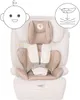 A child car seat with padding and straps, shown from the front. Voir les images du produit