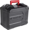 A black tool case with a red handle and the brand name "PARKSIDE" embossed on the front. Produktbild-Vorschau