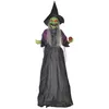 HOMCOM Decorazione di Halloween da 180 cm: strega di Anteprima dell’immagine prodotto 1