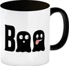 Boo Gespenster Kaffeebecher Schwarz Produktbild-Vorschau 1