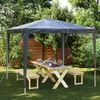 vidaXL Profi-Partyzelt 2,5×2,5 m Anthrazit 90 g/m² Produktbild-Vorschau 1