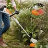 100 Stücke Ersatzmesser Set, Rasentrimmer Messer Kunststoff Produktbild-Vorschau 2